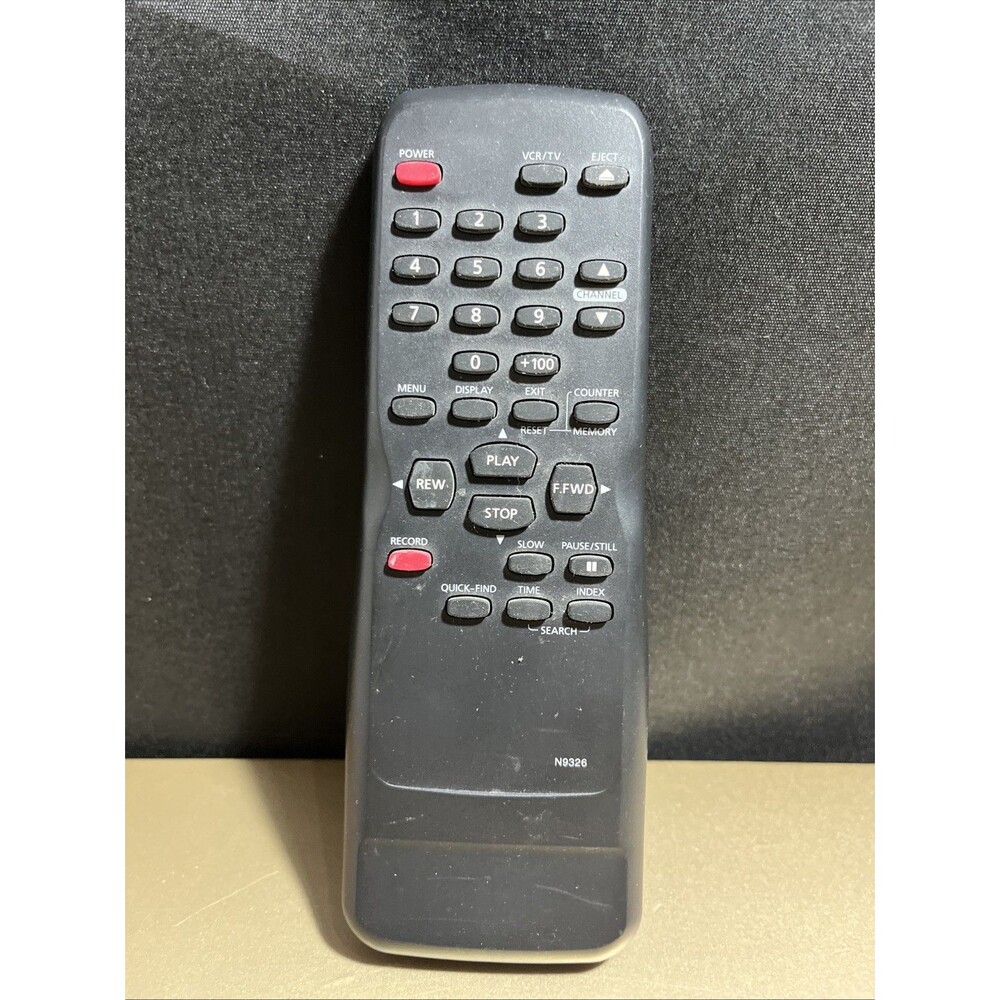 N9326 Replace Remote Control for Symphonic VCR SL260CA SL260A VR60WF